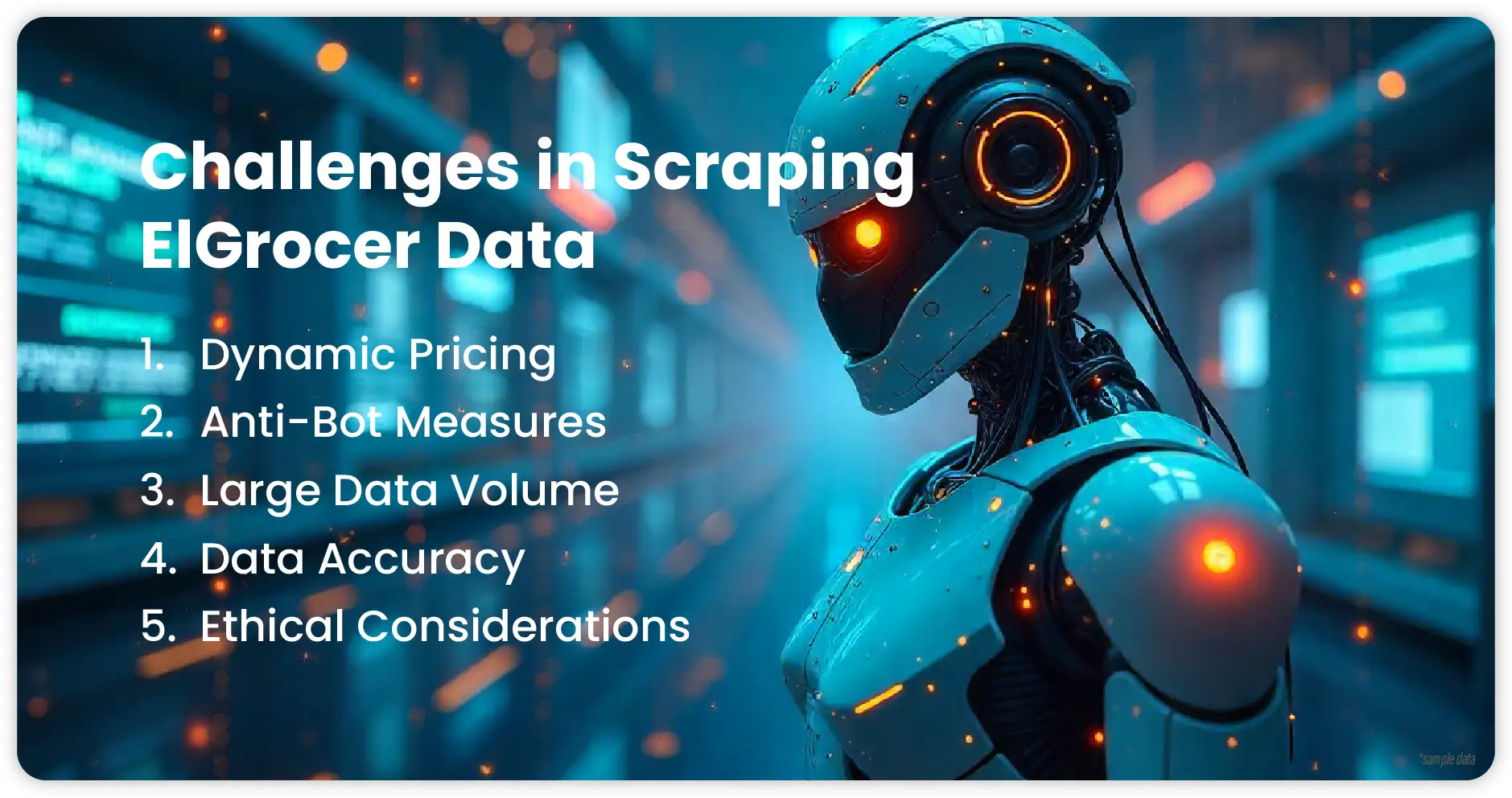 Challenges in Scraping ElGrocer Data